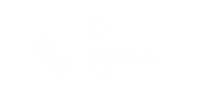 Logo | Sdružení Via - bílé | Reference